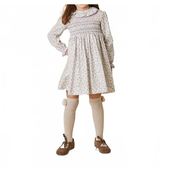 Ivanna Handsmocked Pastel Lila Hues Set